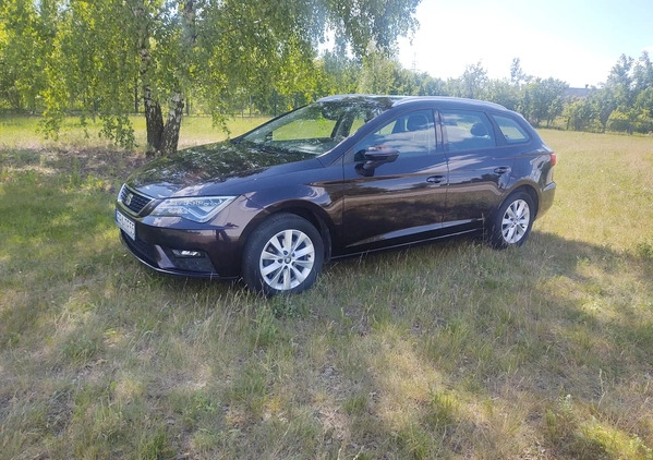 Seat Leon cena 42900 przebieg: 185650, rok produkcji 2018 z Pabianice małe 254